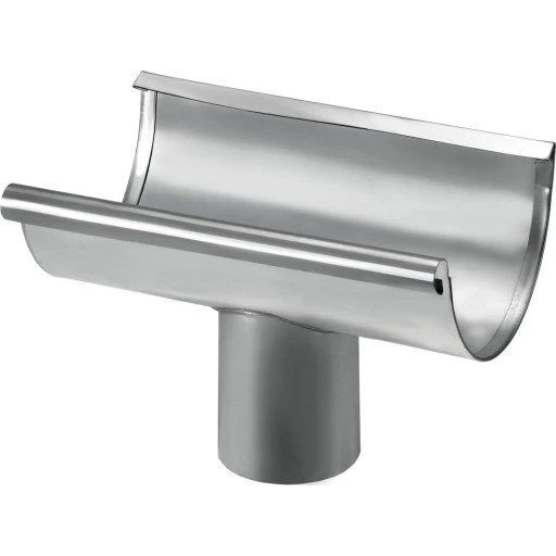 VMzinc tudstykke nr. 11, 280x76 mm, til halvrund tagrende, zink