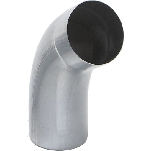 VMzinc bøjning, 60°, Ø87 mm, zink