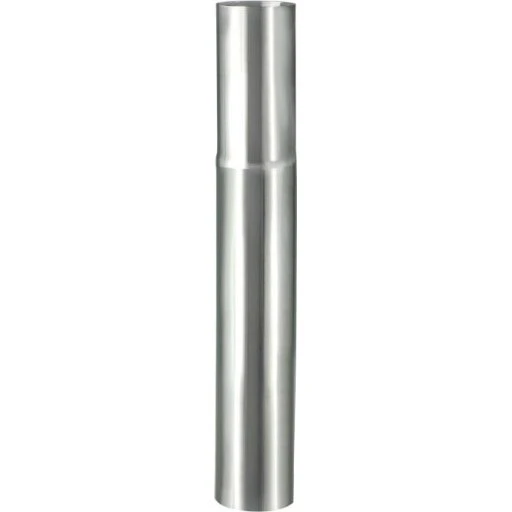VMzinc skydestykke, Ø76 mm, zink