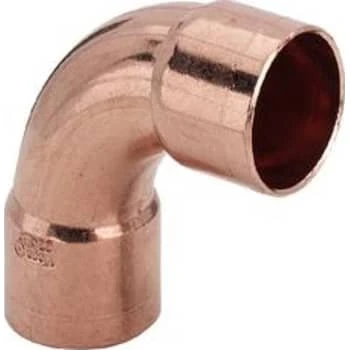 18 mm Loddebøjning Muffe/Muffe - 90°