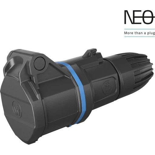 Walther Neo Classic Mellemled 16A 3P 230V IP54 Blå