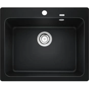 Blanco Naya 6 UX køkkenvask 61,5x51 cm sort Silgranit