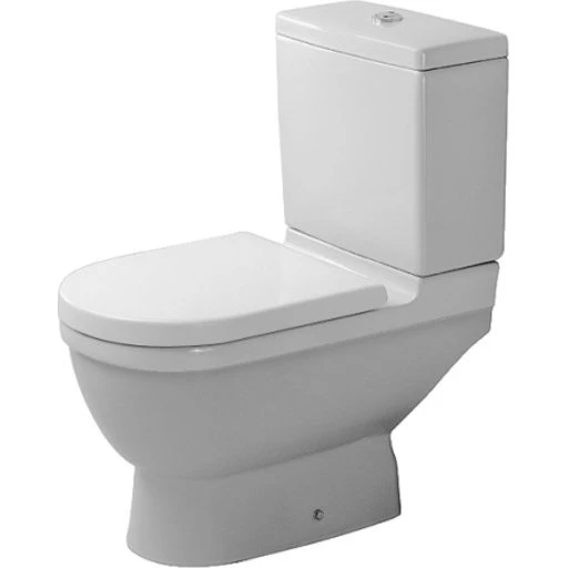 Duravit Starck 3 Underdel til Gulvstående Toilet, Hvid