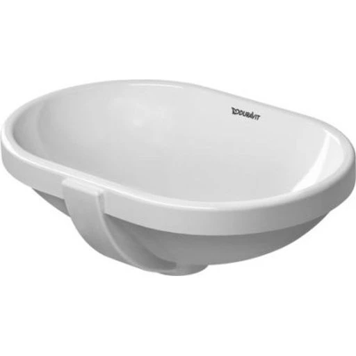 Duravit Foster håndvask, 46x31 cm, hvid, uden hanehul