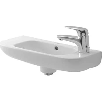 Duravit D-Code håndvask, 50 cm, højre, hvid