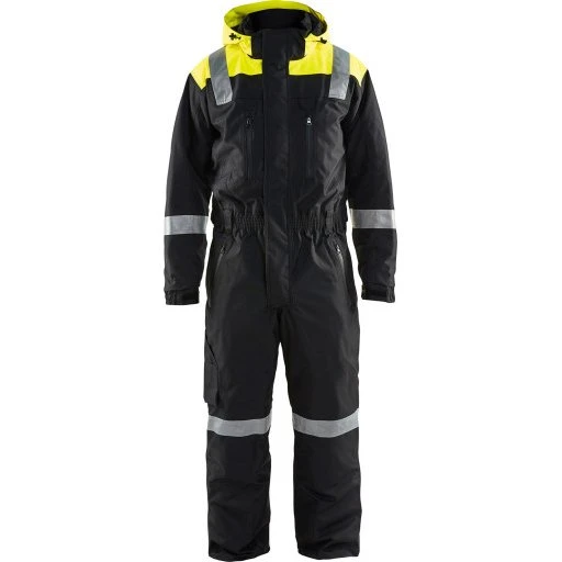 Blåkläder 6787 Vinterkedeldragt, Sort/Hi-vis Gul, Str. D104