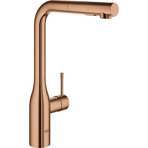 Grohe Essence køkkenarmatur med udtræk, kobber