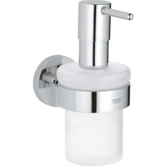 GROHE START sæbedispenser m/holder i krom og glas