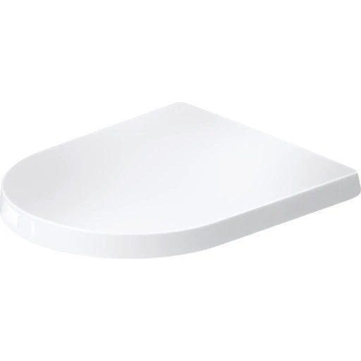 Duravit D-Code toiletbræt, softclose & aftagelig, hvid