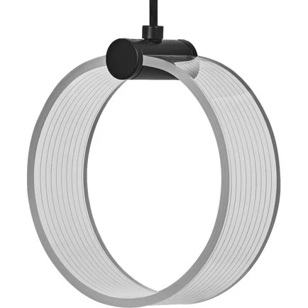 Osram Decor Circle 1 pendel, sort/klar
