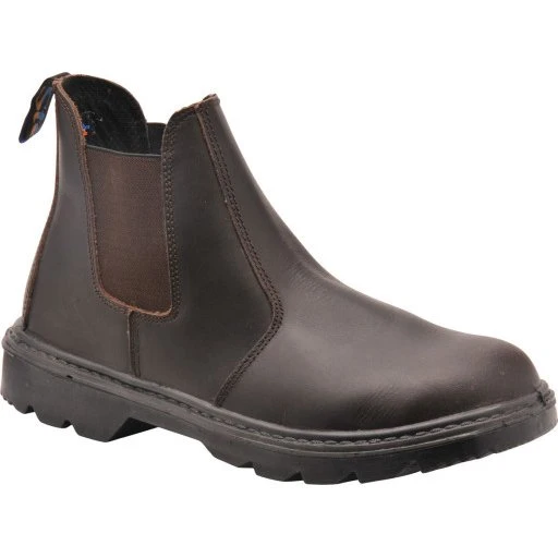 Portwest Steelite Dealer S1P Sikkerhedsstøvler, Brun, Str. 41