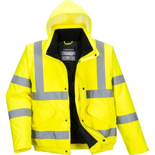 Portwest Vinterjakke Hi-Vis Gul, Str. 7XL