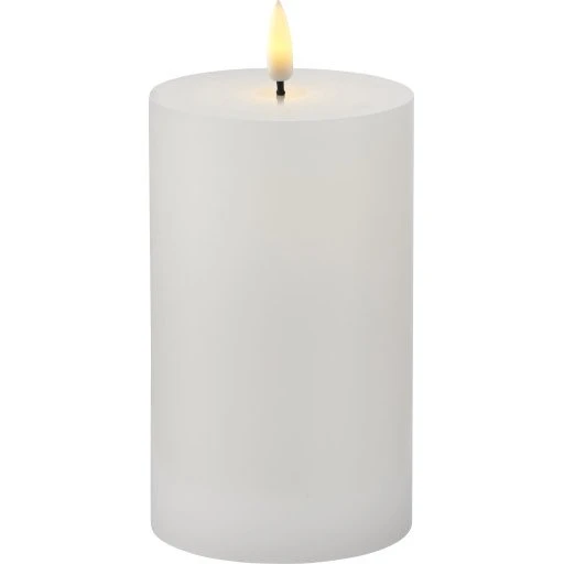 Sirius Sille LED bloklys, genopladelig, Ø7,5xH22,5 cm