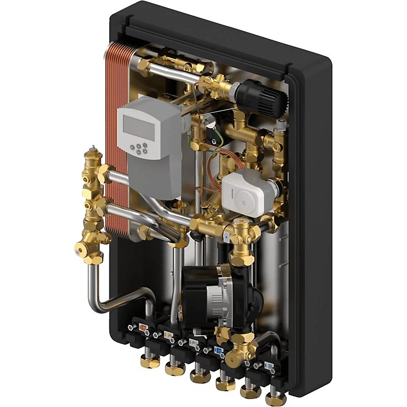 Uponor Combi Port UFH X-157 Fjernvarmeenhed, 19 L/MIN