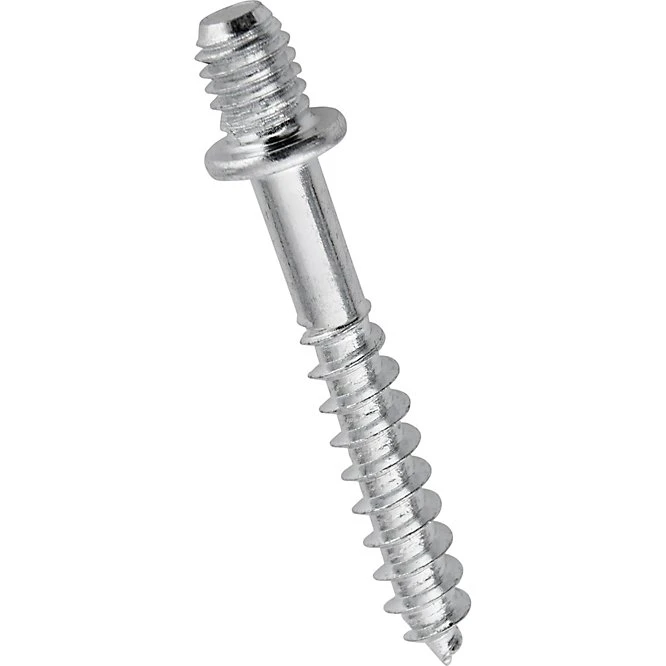 Træskrue M6x35mm til rørbærer
