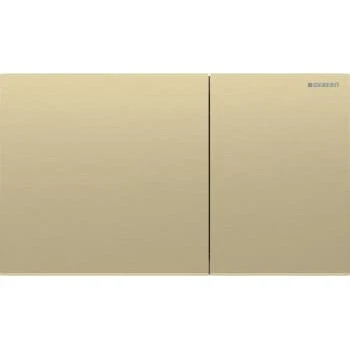 Geberit Sigma 70 betjeningsplade, børstet messing