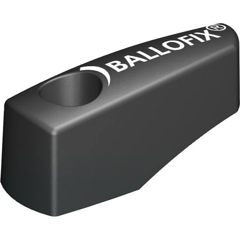 Broen Ballofix løse håndtag sort med skrue