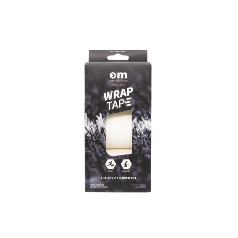 Ortho Movement Wrap Tape 7,5 cm (3-pak) - Hvid