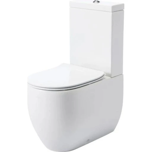 Lavabo Flo Back-to-wall toilet, hvid