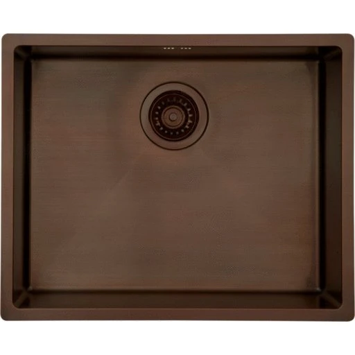 Lavabo Kubus 500 Soft køkkenvask, 54x44 cm, bruneret messing