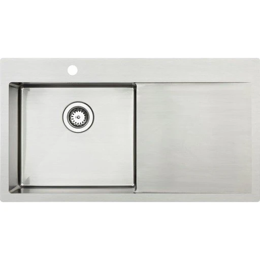 Lavabo Kubus 900L Soft køkkenvask, 90x50 cm, rustfrit stål