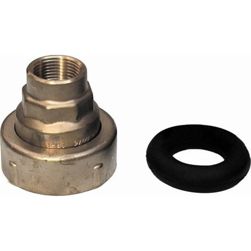 Isiflo murgennemføring med muffe 40 mm x 1 1/4" med 2 1/2" omløber