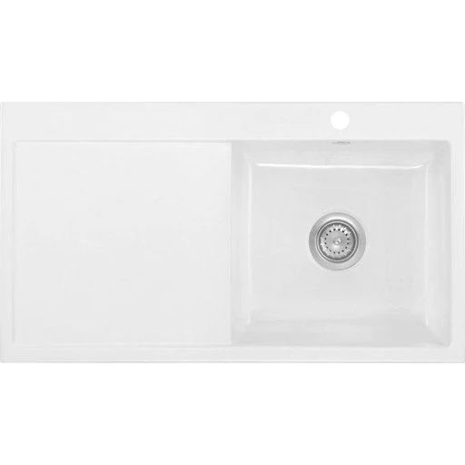 Lavabo Mera 100 SL køkkenvask, 100x51 cm, hvid