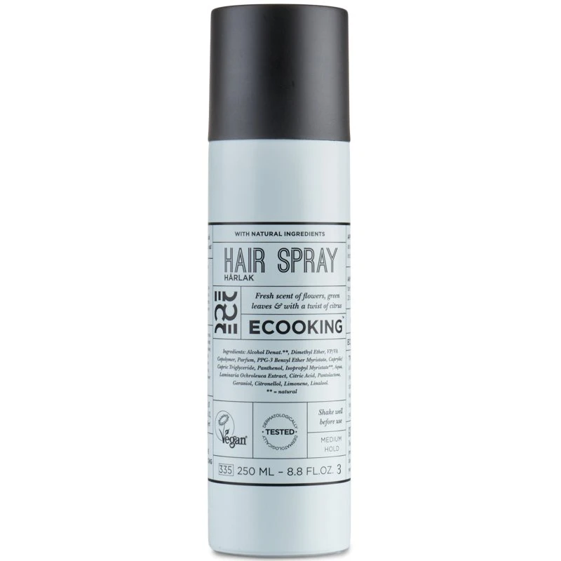 ECOOKING Hair Spray 250 ml - Medium hold & volumen