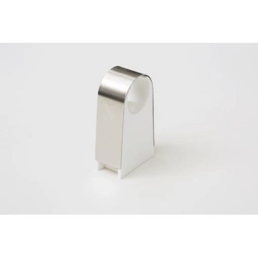 2Click rørbærer, rustfrit stål, 18 mm, 30 mm afstand til væg