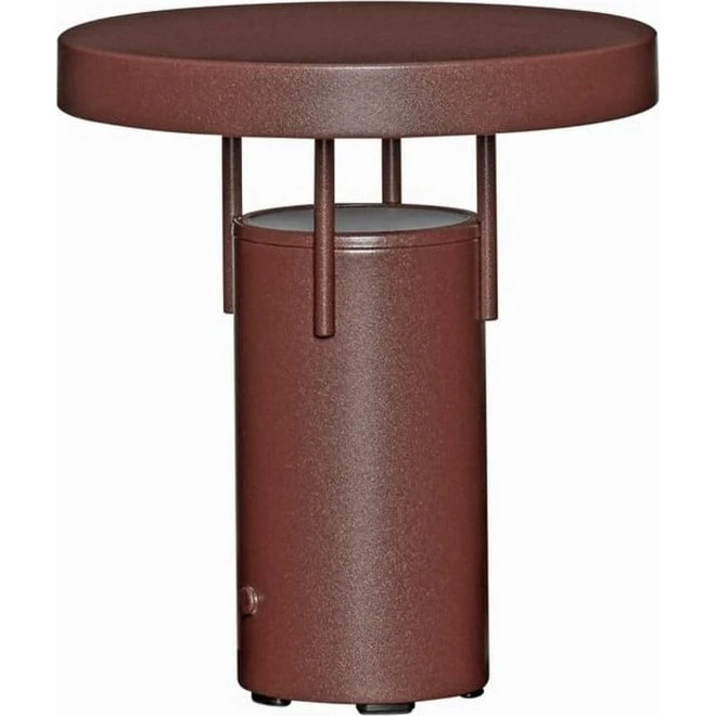 HÜBSCH BringMe Mini LED-bordlampe, Bordeaux, 20 cm