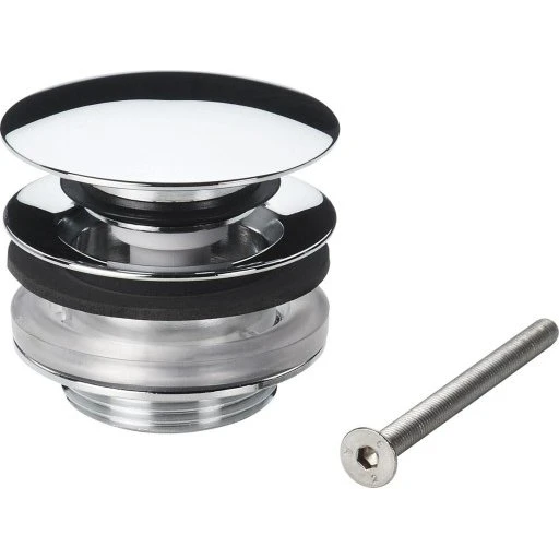 Oras bundventil push-open, krom, til 1 1/4" afløb