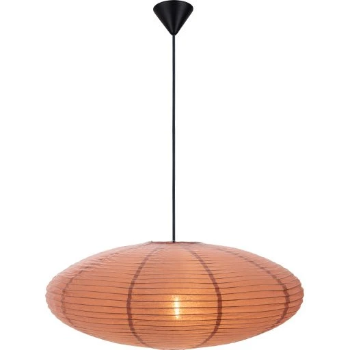 Nordlux Villo rispapirlampe, brun