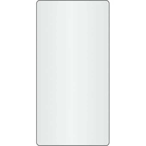 Loevschall Refine Square spejl, 45x90 cm, sort