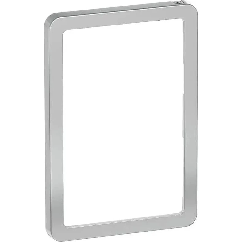 LK Fuga ramme SLIM 55 1½ modul - stålmetallic