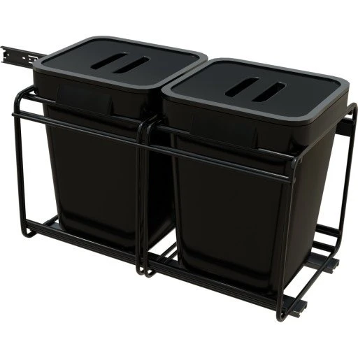 Skanitek Sorti 45/2 Affaldssystem, 22L, Sort