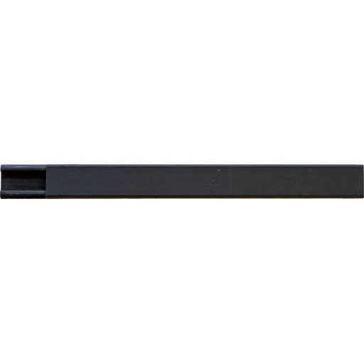 E-line mini kabelkanal 17x15 mm, sort, 2 meter, 24 stk.