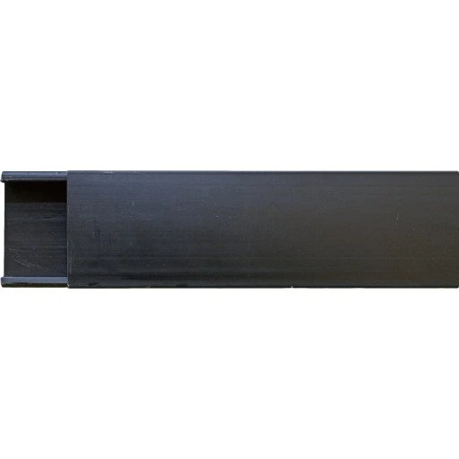 E-line mini kabelkanal, 35x15 mm, sort, 12 stk. med tape, 2 m