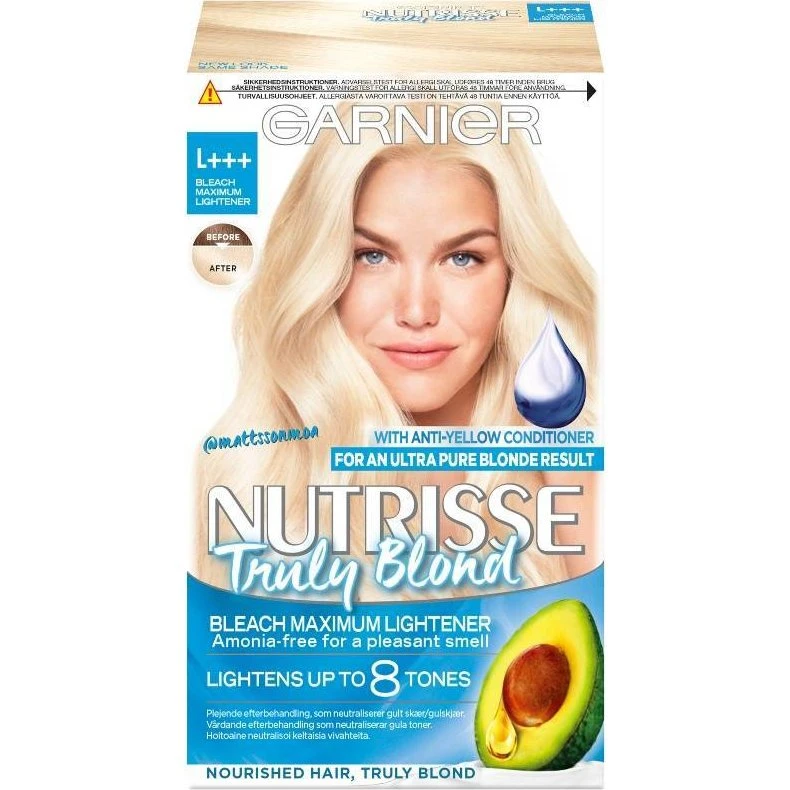 Garnier Nutrisse Truly Blond L+++ Bleach Maximum Lightener