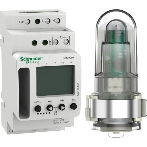 Schneider IC 2000P Skumringstimer - Justerbar lux-sensor