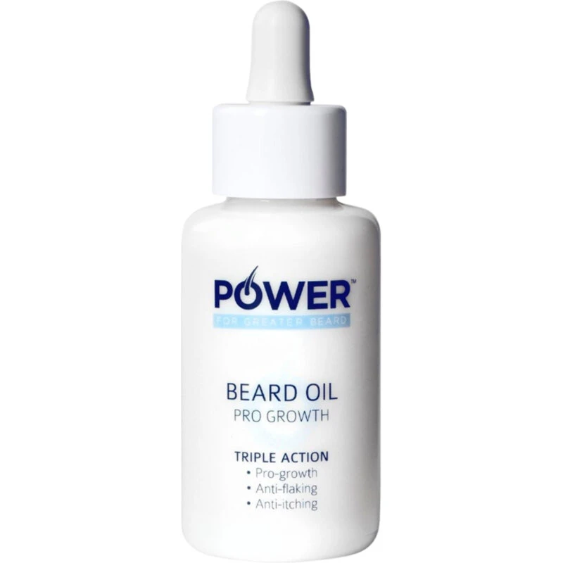 Power Beard Oil 50 ml – Skægolie til vækst og beroligende effekt