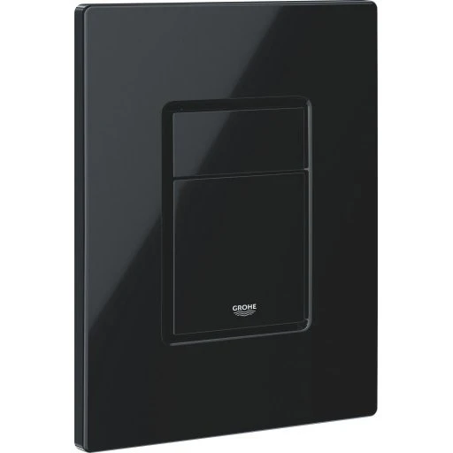 GROHE EVEN Betjeningsplade 156x197mm 2-skyl Glossy Black
