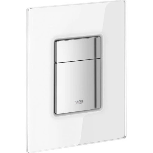 Grohe Skate Cosmopolitan betjeningsplade, hvid/krom