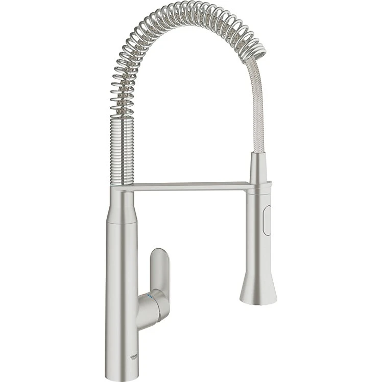 Grohe K7 Køkkenarmatur med professionel spray, SuperSteel