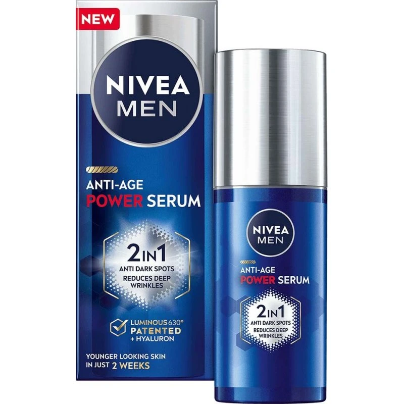 NIVEA MEN Luminous Anti-Age Power 2in1 Serum 30 ml