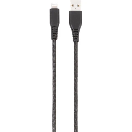 Vivanco LongLife Lightning til USB-A ladekabel, 2,5 meter