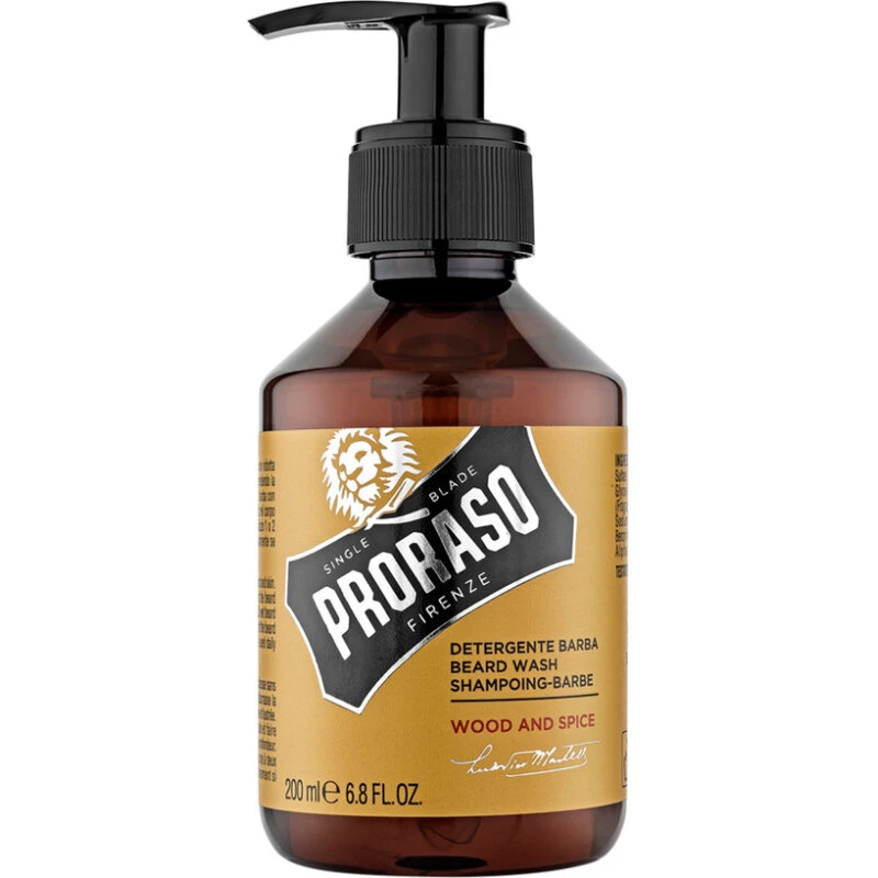 Proraso Skægshampoo Wood & Spice, 200 ml