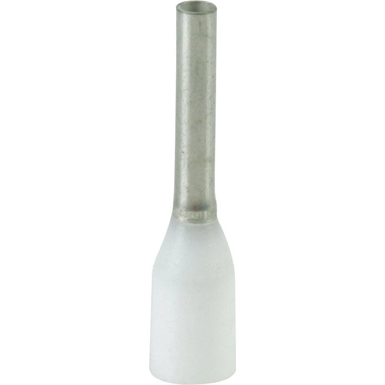 Isoleret ledningsterminal 2,5 mm² - Gul (med plastkrave)