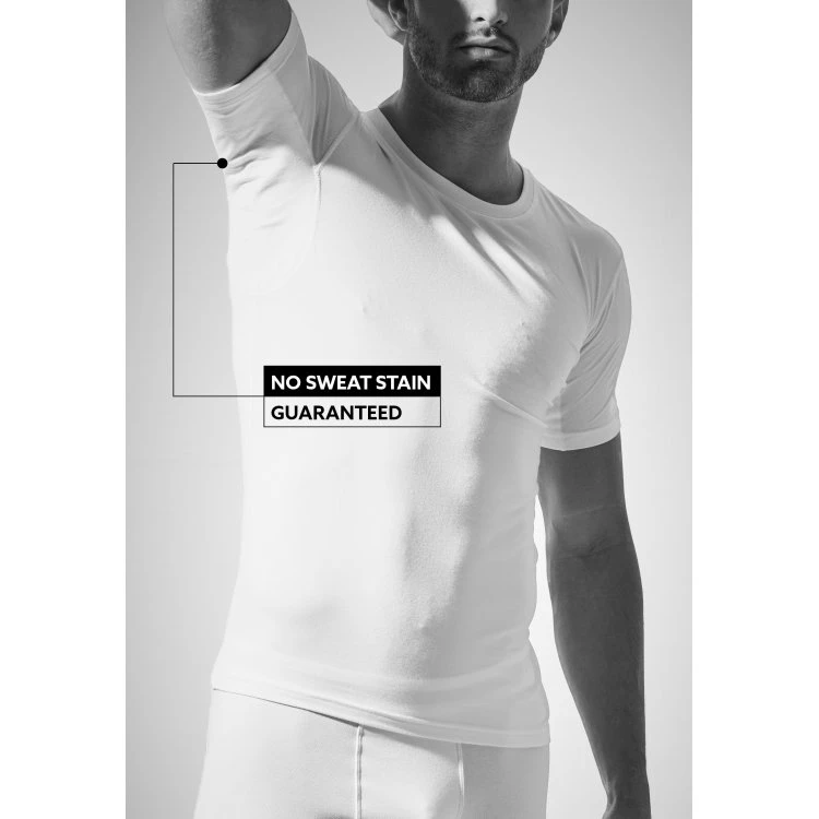 JBS Of Denmark Bambus T-shirt - Hvid - Svedabsorberende