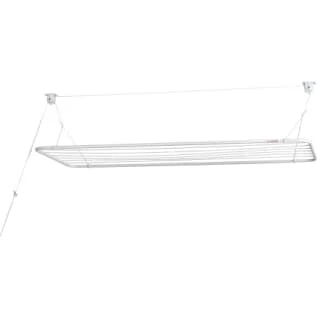 Van Der P Tørresystem m. hejs, 50x125cm, hvid