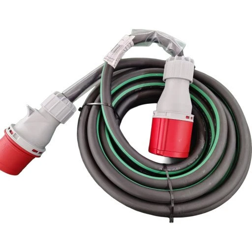 Wexim CEE Alucab-Flex kabelsæt, 5G6 mm², 400V/32A, 10 m